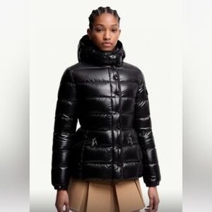Moncler Shiny Black Puffer Jacket